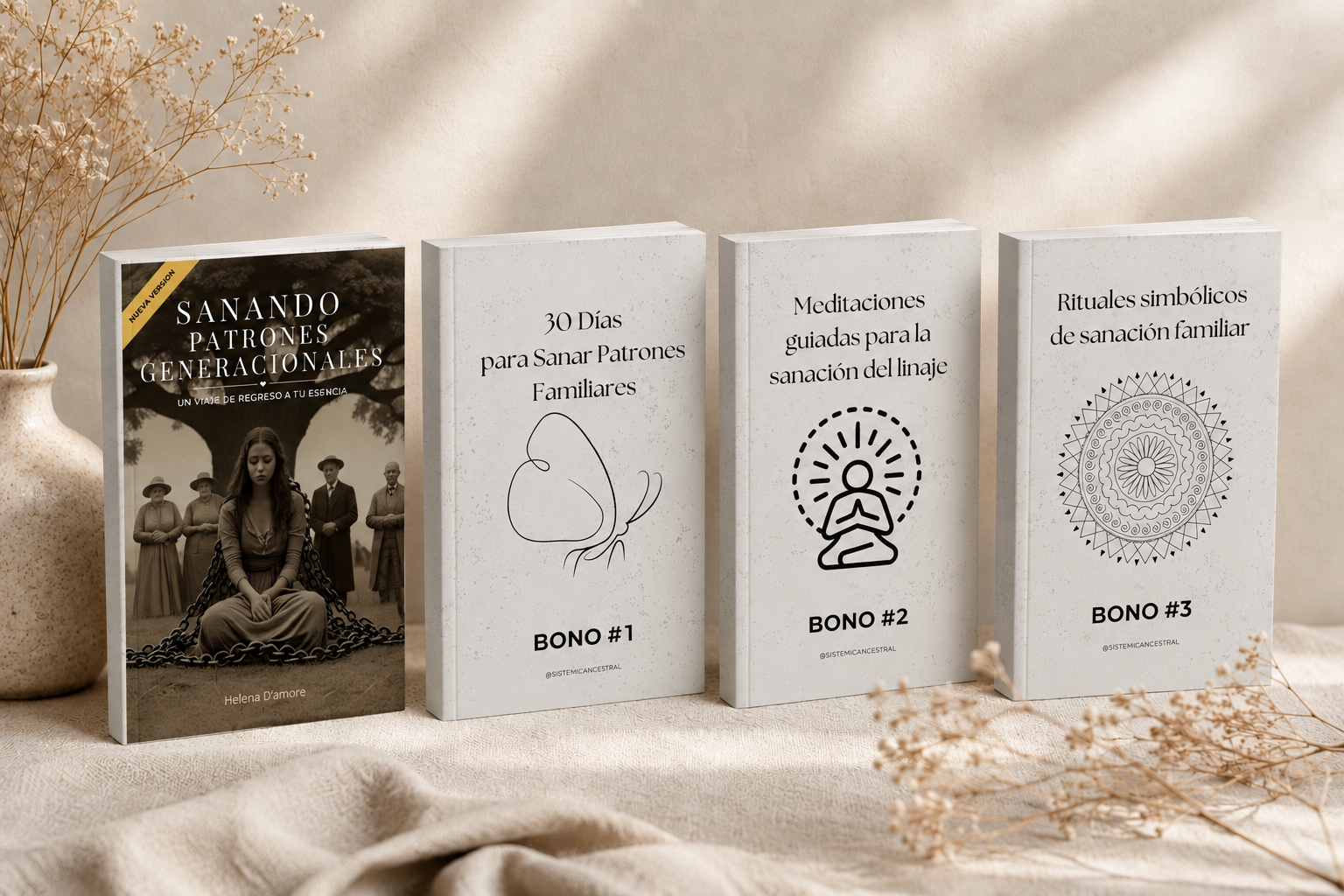 Pack de ebook Sanando Patrones Generacionales con bonos